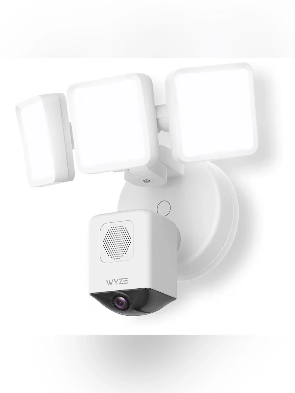 Wyze Cam Floodlight Pro – White Outdoor Security Light with Camera